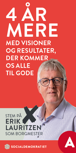 Politisk annonce – Socialdemokratiet