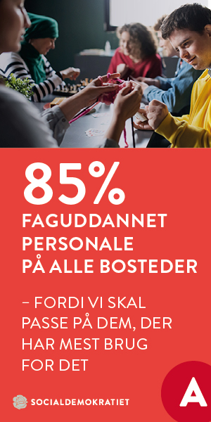 Politisk annonce – Socialdemokratiet