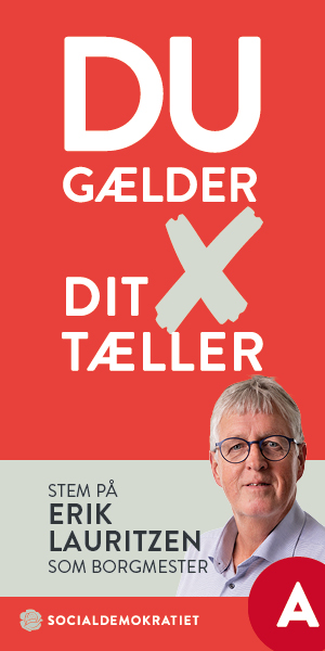 Politisk annonce – Socialdemokratiet