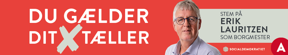 Politisk annonce – Socialdemokratiet