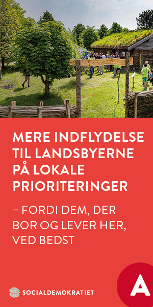 Politisk annonce – Socialdemokratiet