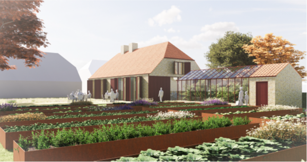 Millionbevilling fra Realdania til Bakhuset bag Hofrådens Hus