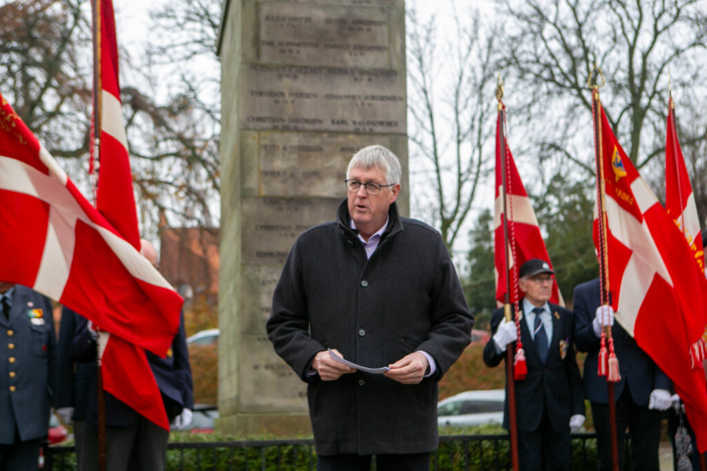 Faldne soldater fra Den Store Krig blev mindet