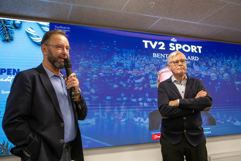 Mr. Håndbold fortalte erhvervsklubben om TV2s håndbolddækning