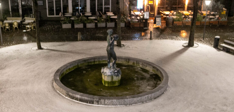 Søndag aften kom sneen – det kan give glatte veje