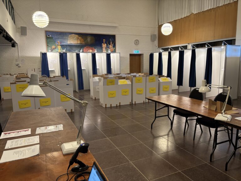 Der kan brevstemmes til folketingsvalget