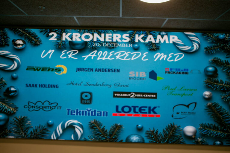 Håber flere partnere bakker op om 2-kroners-kampen