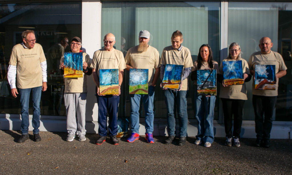 Frelsens Hær og Kirkens Korshær åbnede for en dag med kreativitet