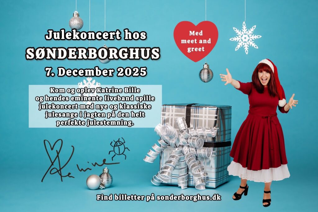 Julekoncert for store og små med Katrine Bille og band