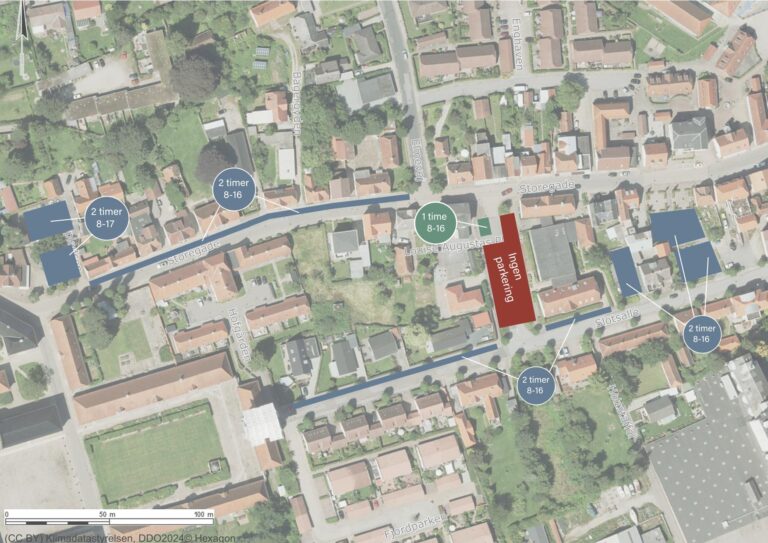 Nye P-regler for Augustenborgs bymidte