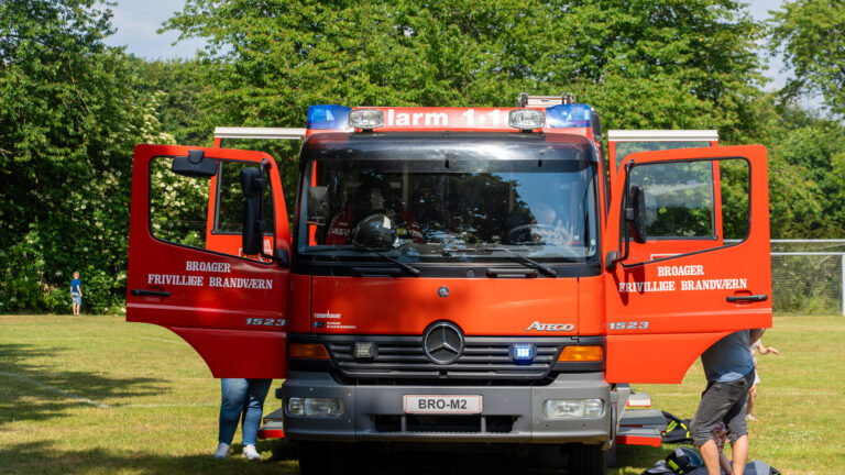 Broager Frivillige Brandværn rykkede ud