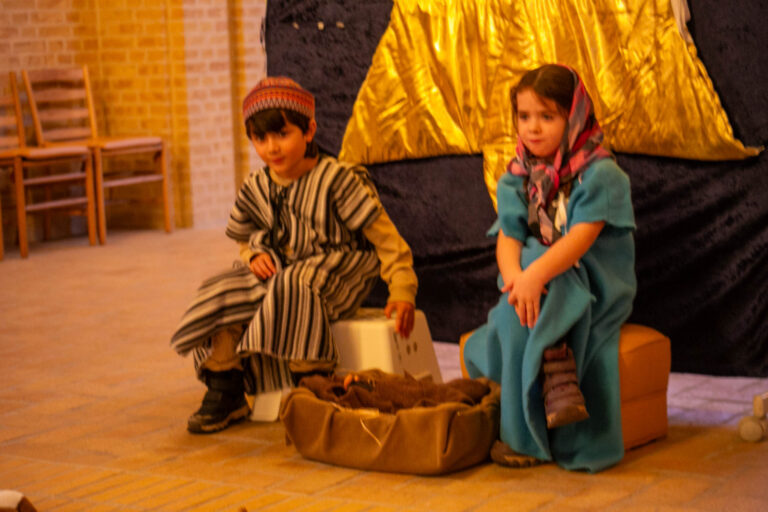 Juleevangeliet i børnehøjde