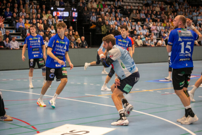 Sønderjyskes håndboldherrer delte point med Mors-Thy