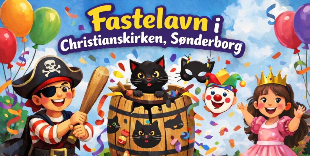 Fastelavn i Christianskirken – husk tilmelding