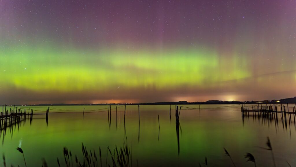 Nordlys over Krigshavnen