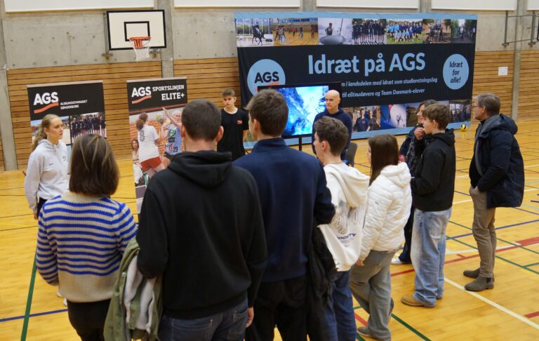 Åbent hus på AGS – stor interesse for idræt, science og Erasmus+