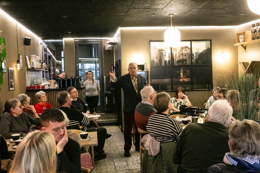 Allan Breckling fortalte om sine drengeår i Sønderborg