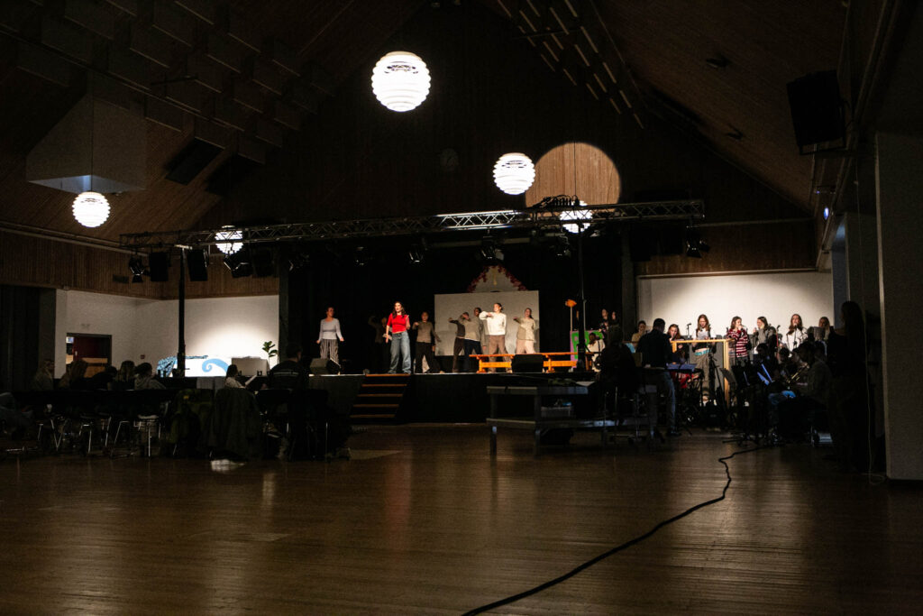 Statsskoleeleverne er snart klar med deres musical