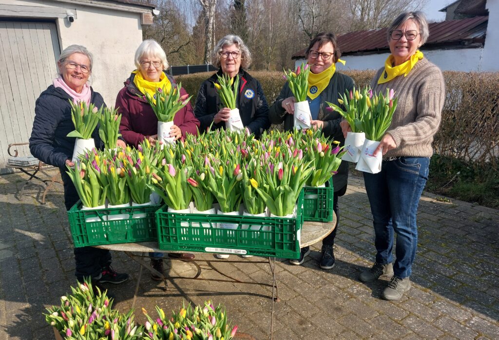 Lions Als-damerne skal rundt og lave ‘tulipan-aftaler’