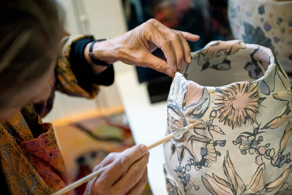 Kunstværket inviterer indenfor