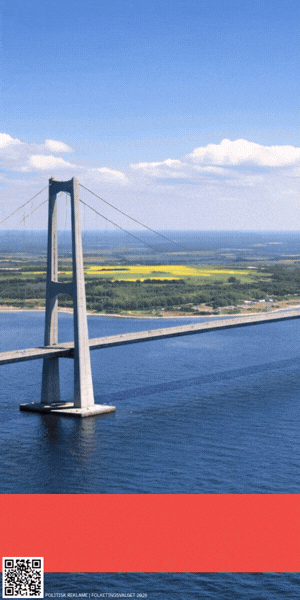 Politisk annonce – Socialdemokratiet