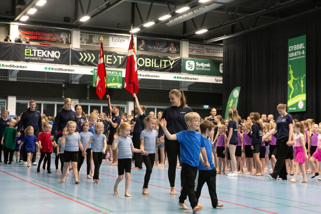 Gymnastikopvisning i Skansen