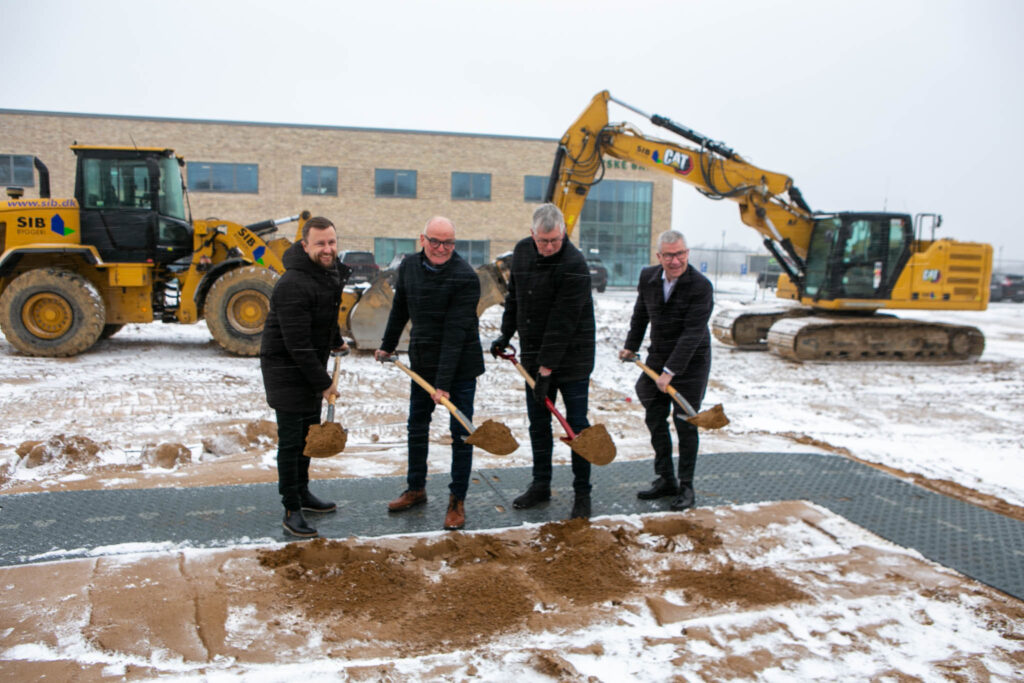 SIB bygger nyt til Sydjysk Sparekasse