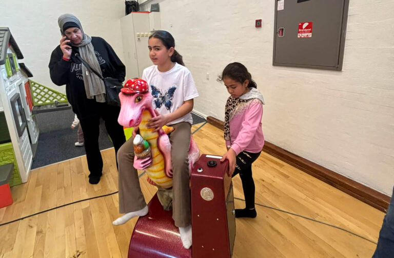 Red Barnet besøgte Jump-A-Lot i Rødekro