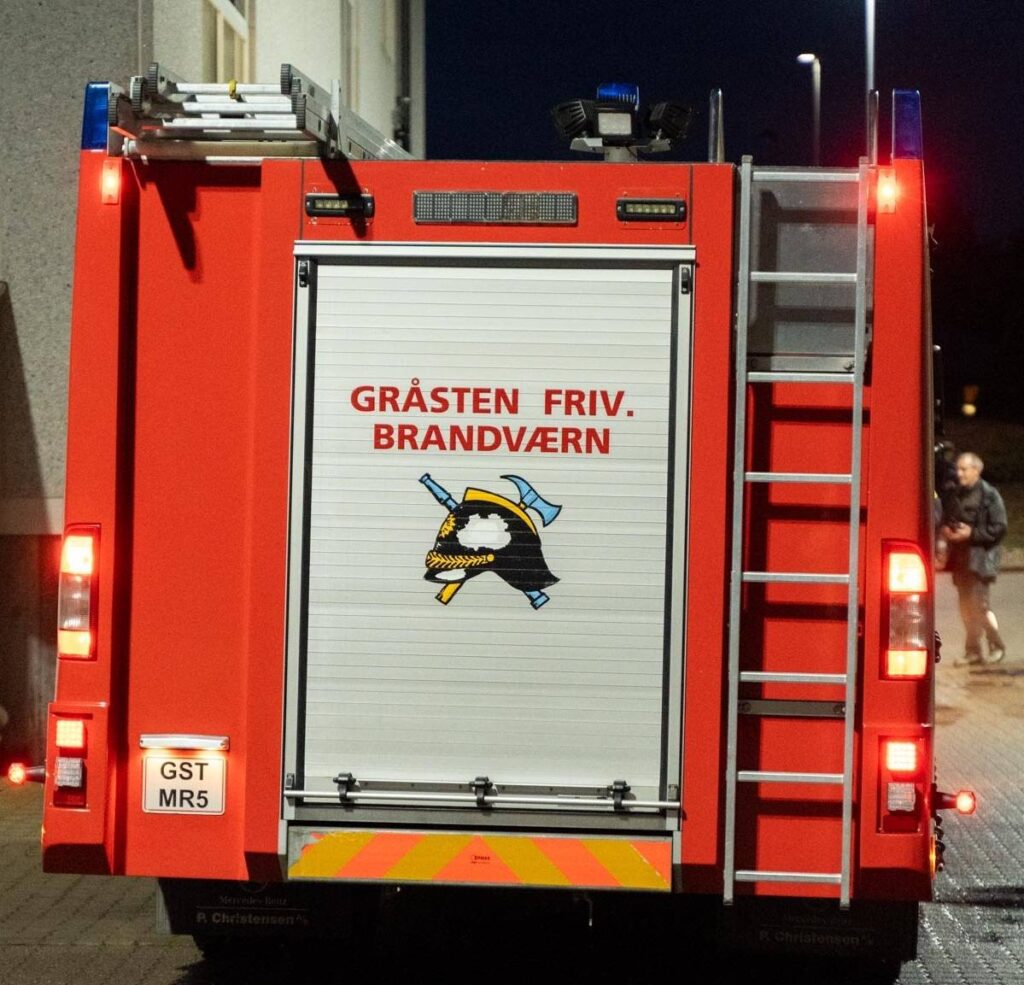 Brand ved Marina Fiskenæs