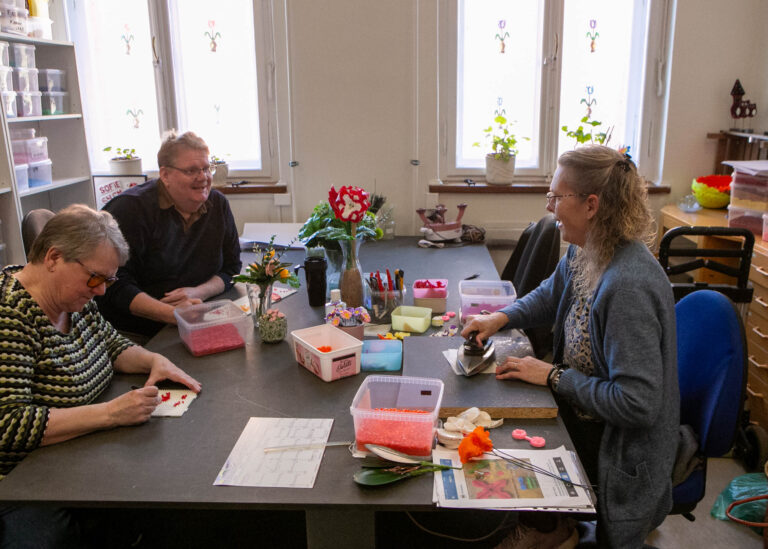 Kreative sjæle kan mødes i Det Kreative Hjørne