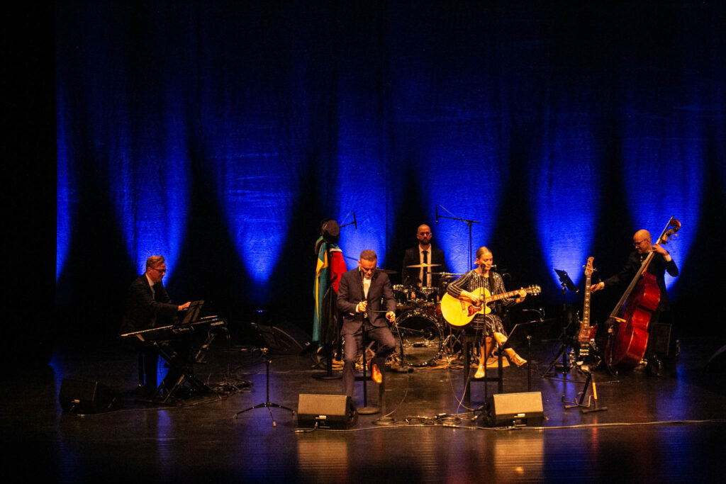 Annette Heick og Jesper Lundgaard foldede deres fantastiske sangstemmer ud