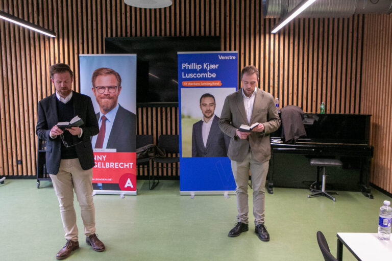 Valgdebat om formueskat, drikkevand og våbenproduktion