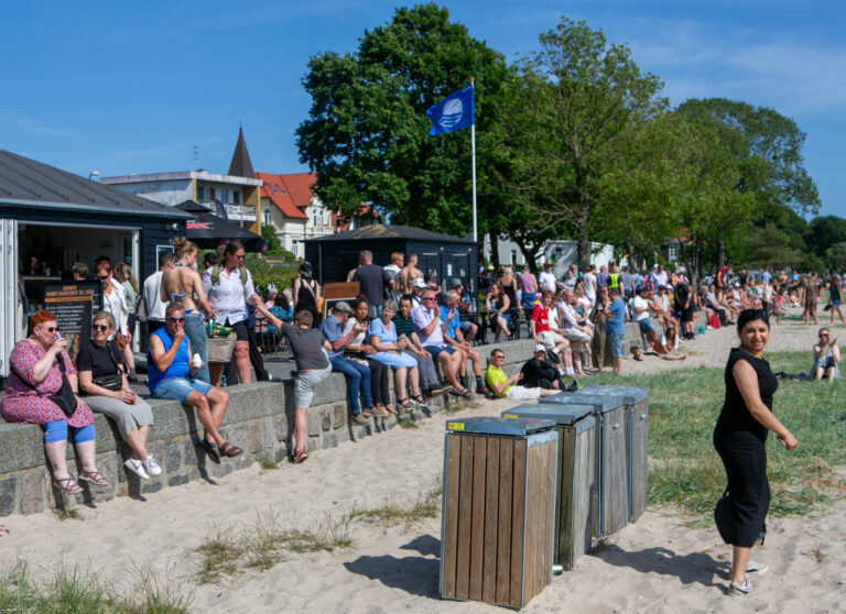 I juni hejses der ni Blå Flag