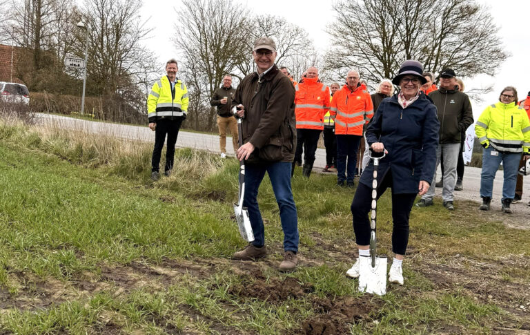 Fjernvarme baner vejen for en cykelsti