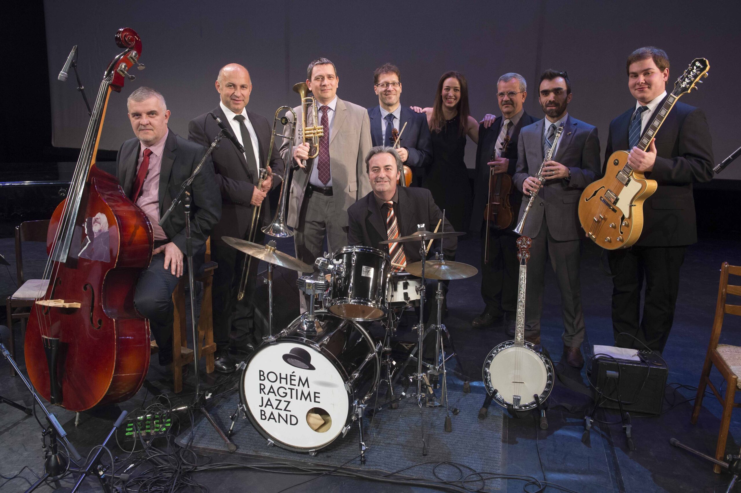 Bohém Ragtime Jazz Band spiller frokostjazz
