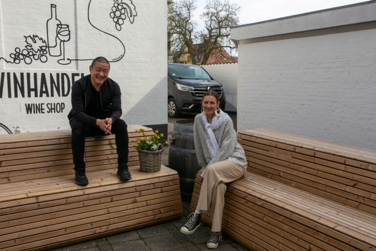 Snart prydes Perlegade med flotte bænke