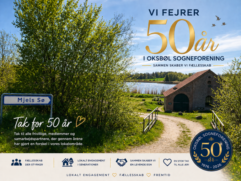 Oksbøl Sogneforening fejrer 50 års jubilæum