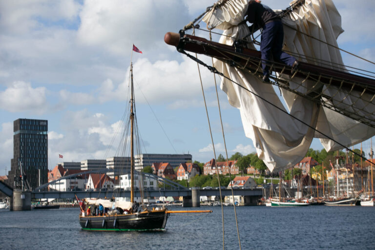 De flotte skibe sejler til Flensborg