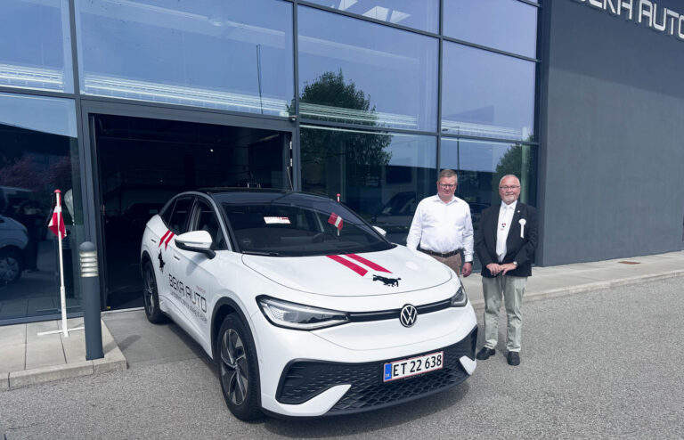 Beka Auto sponsorerer Ringriderbilen 2026 – en VW ID. 5
