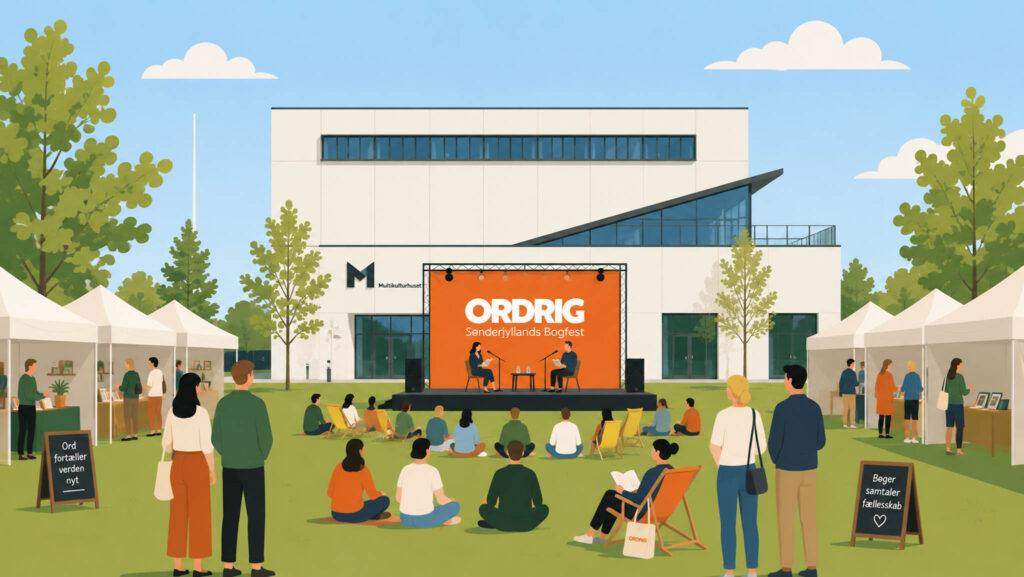 ORDRIG – bogfest på plænen ved biblioteket