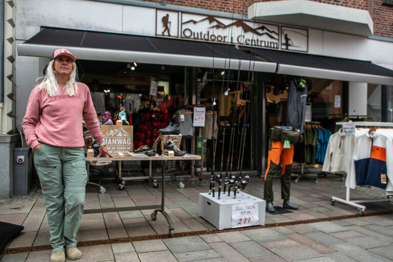 Dea Larsen fra Outdoor i Centrum alene i vildmarken