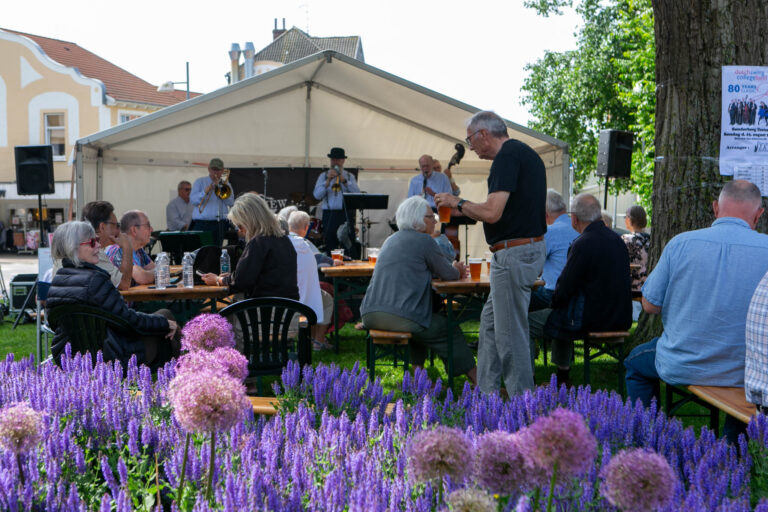 Jazzkoncert under åben himmel