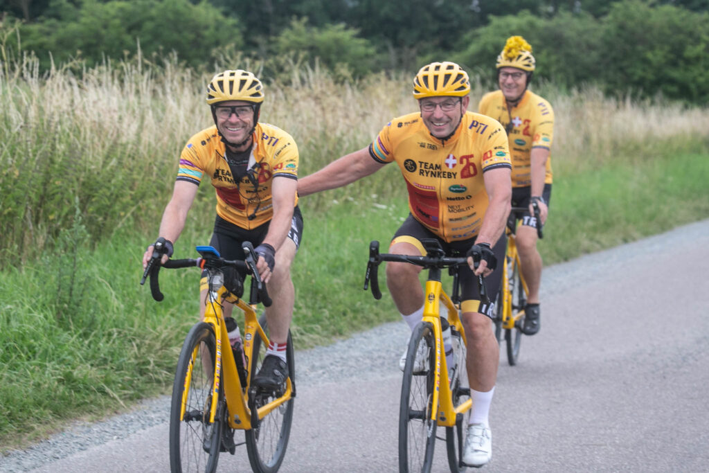 Team Rynkeby fik pudset tur-formen af