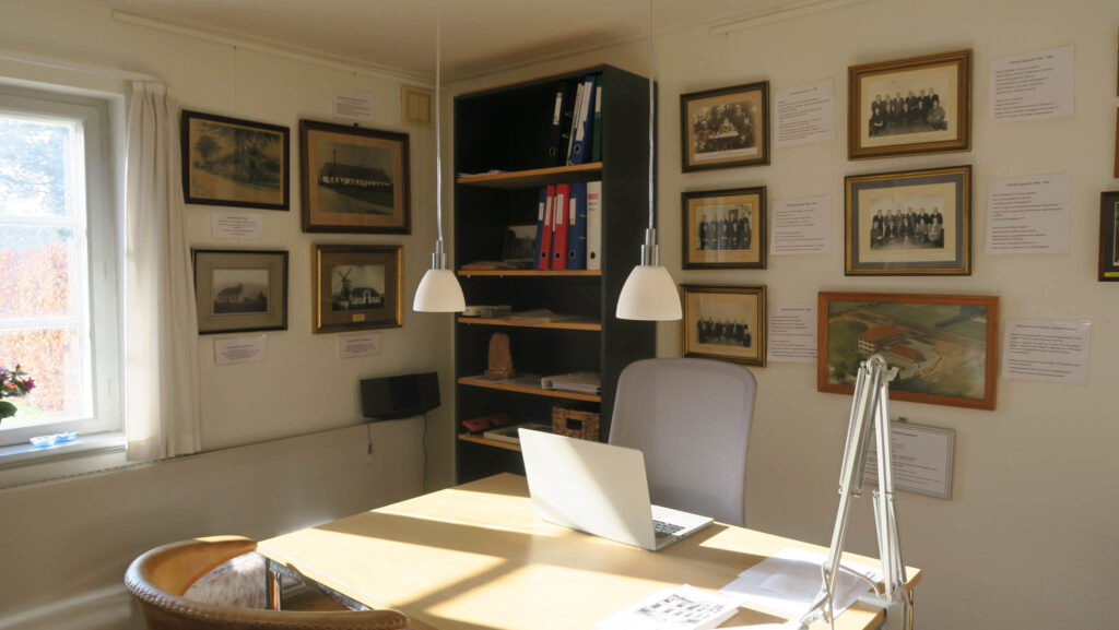 Ulkebøl Lokalhistorisk Arkiv har nu eget lokale i A-huset