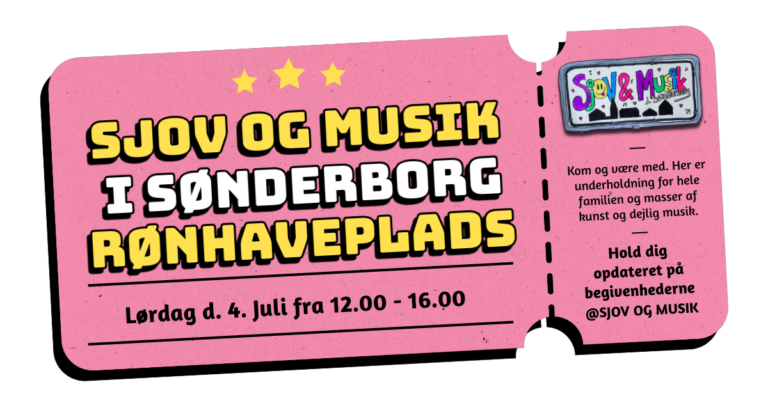 Næste Sjov & Musik bliver på Rønhaveplads