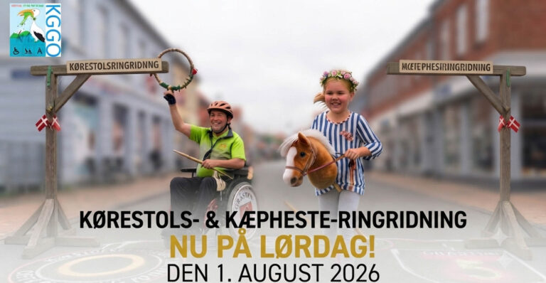 På lørdag er der KørestolRingridning i Gråsten