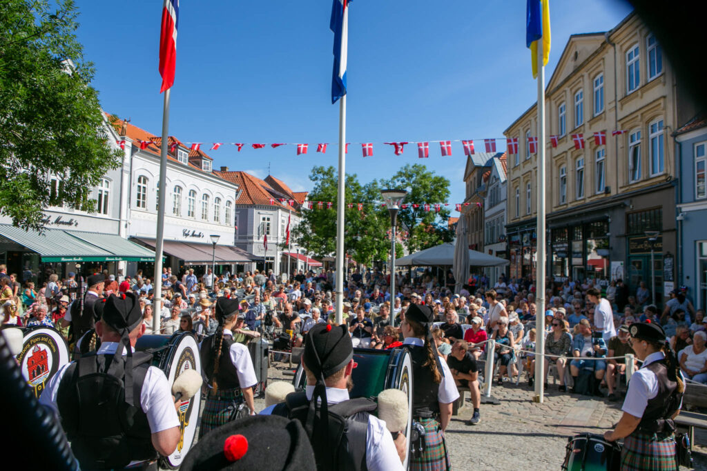 Stor og flot koncert på Rådhustorvet