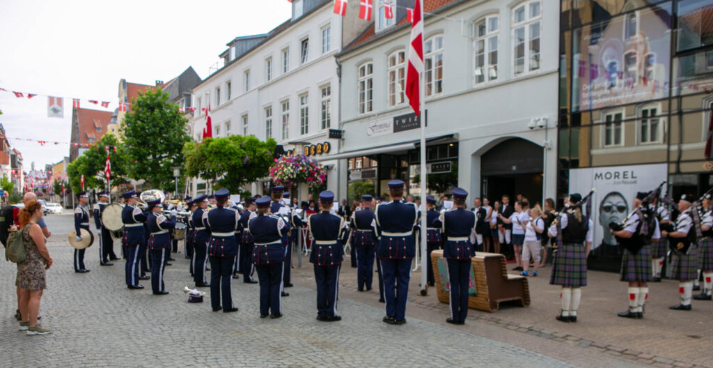Flot morgenmusik på Perlegade