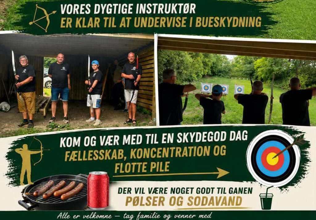 Nu skal den nye bueskydningsbane indvies