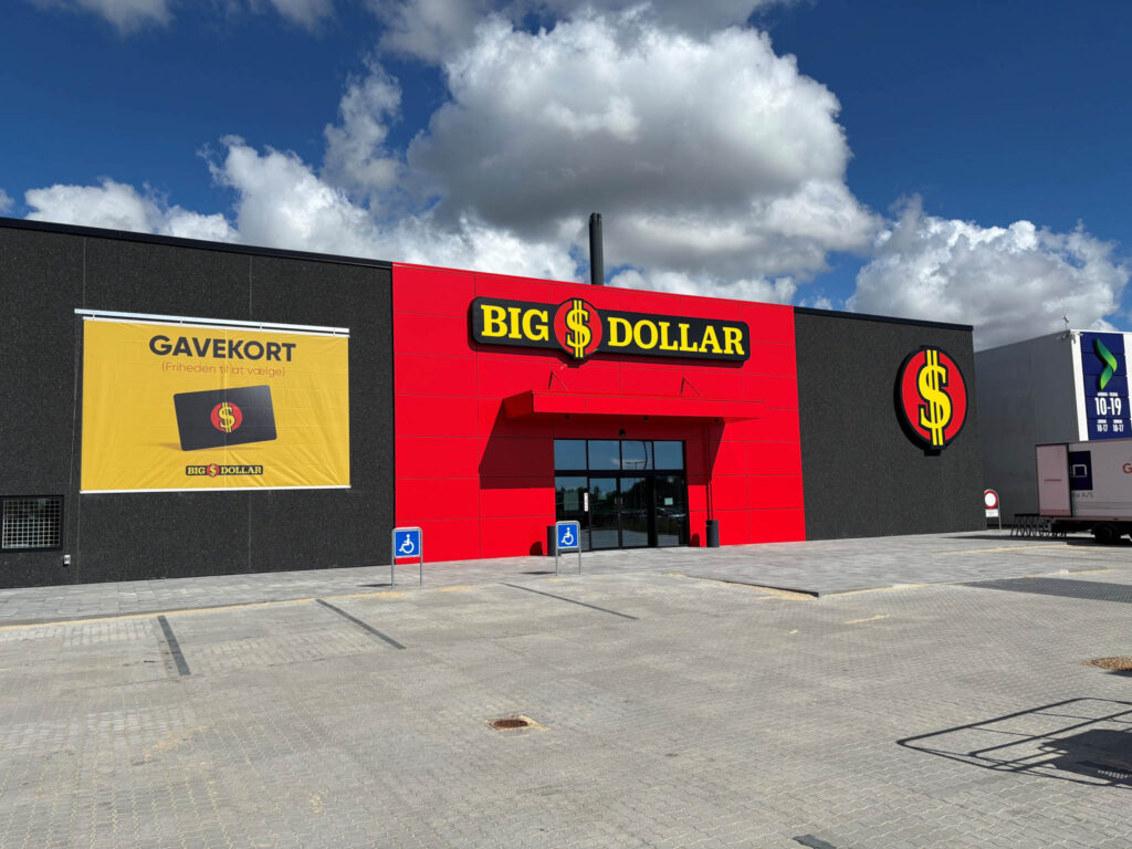 Detailkæden Big Dollar rykker ind i Sønderborg